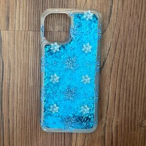 Blue Snowflake Phone Case